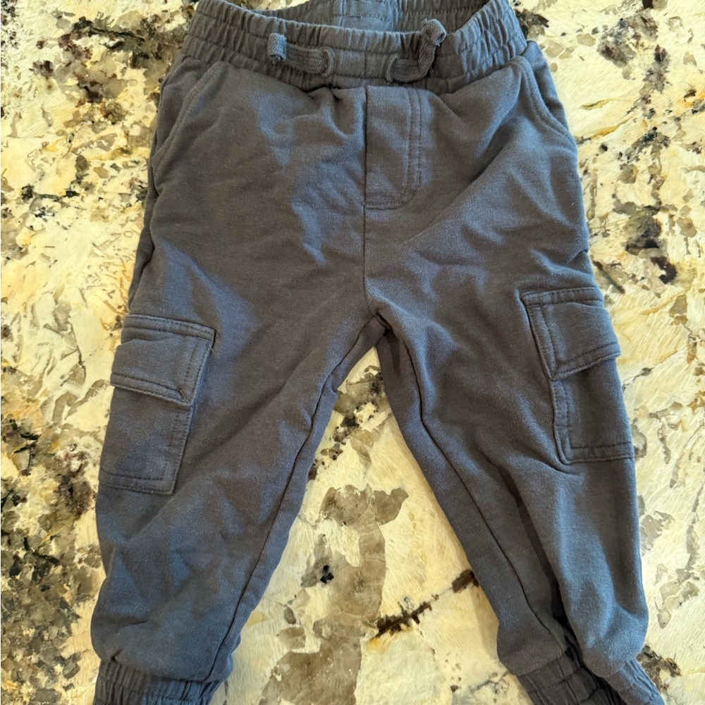 Little Sleepies Charcoal Cargo Joggers
